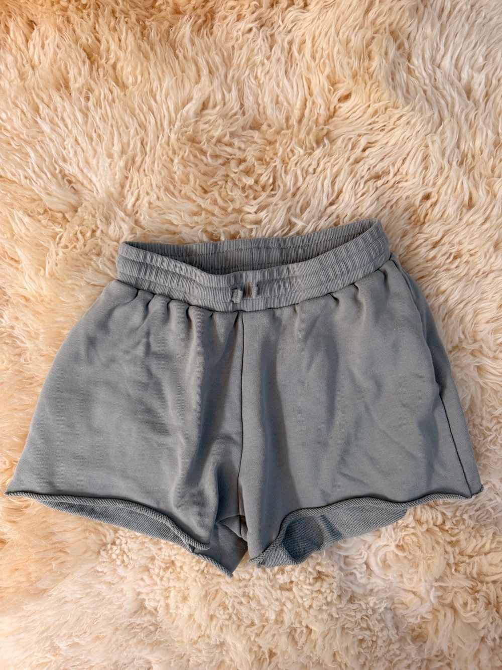Rylee + Cru Dark Sage Athletic Pull-On Shorts